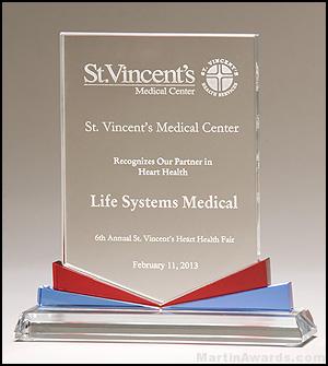 Spectrum Series glass award