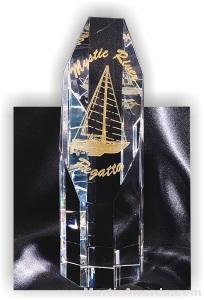 2 1/4″ x 7 1/2″ Genuine Prism Optical Crystal 1