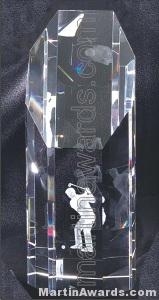 2 1/4″ x 6″ Genuine Prism Optical Crystal 1