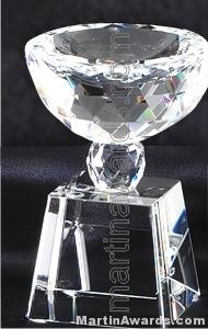 2 1/4″ x 4 1/2″ Prism Optical Crystal Glass 1