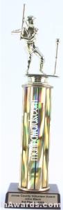 Gold Single Column Male T-Ball Trophy 1