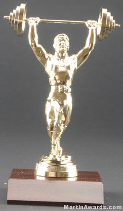 Weightlifter Trophy 1