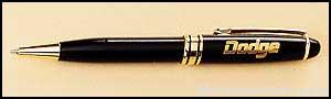 Black Pencil with Gold Trim 1