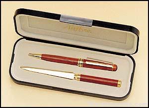 Wooden Pen and Letter Opener Set 1
