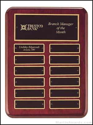 Plaque – Piano-Finish Perpetual Plaque 1