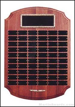 Plaque – Perpetual Award with Black Brass 60 Plates 1