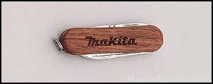 4 Function Wood Panel Pocket Knives 1