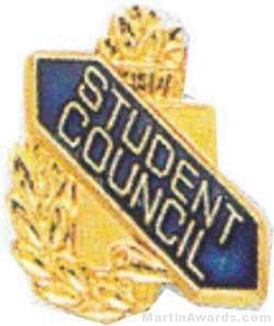 3/8″ Student Council School Award Pins 1