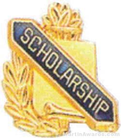 3/8″ Scholarship School Award Pins 1