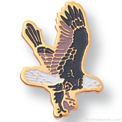13/16″ Falcon Mascot Lapel Pin 1