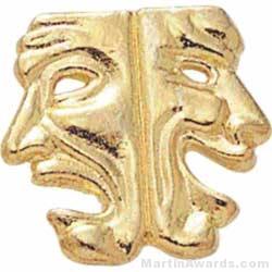7/8″ Chenille Letter Insert Pin Drama Mask 1