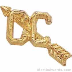 1″ Cross Country Chenille Letter Insert Pins 1