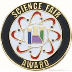 Science Fair Award Lapel Pin 1