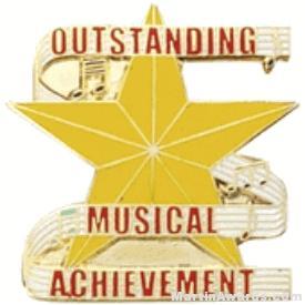 Outstanding Musical Achievement Lapel Pin 1