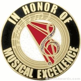In Honor of Musical Excellence Award Lapel Pin 1