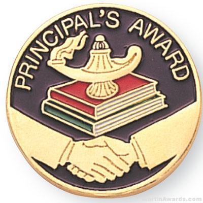7/8″ Principal’s Award Lapel Pin 1