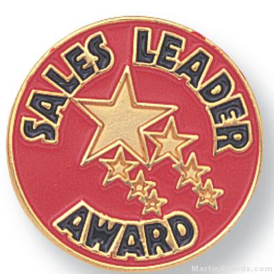 3/4″ Sales Leader Award Lapel Pin 1