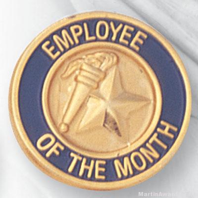 3/4″ Employee of the Month Lapel Pin 1