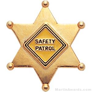 7/8″ Safety Patrol Custom Lapel Pins 1