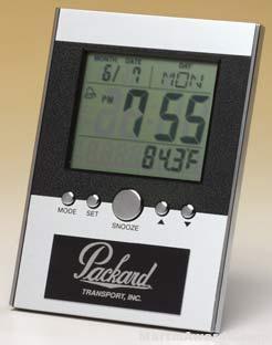 Desk Award – Easel Back Multi-Function Digital Clock 1
