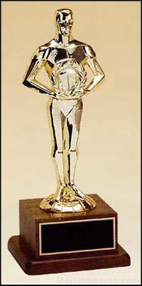 Achiever – Cast Metal Achiever with Laser Engravable Brass Plate 1